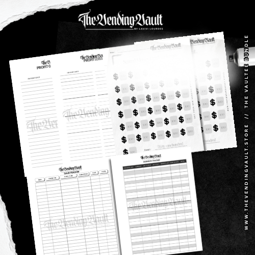 Downloadable Vending pdf Sheets