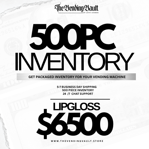 500 PC Inventory - LipGloss Business